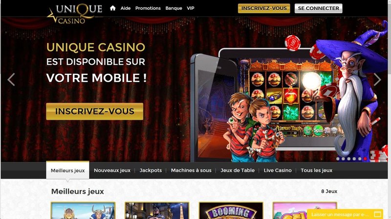 Guide de unique casino login